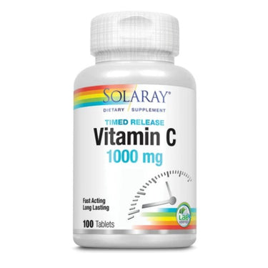 Vitamin C With Rose e Hips & Acerola, Timeed-Release- 1000MG - My Village Green